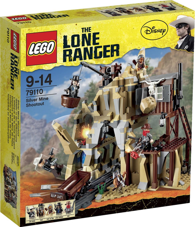 Lego Iconic Lone Ranger Zilvermijn Vuurgevecht - 79110