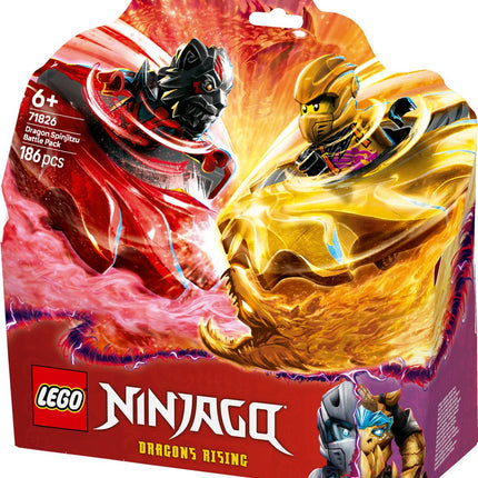 Lego Ninjago Spinjitzu Drakenstrijdpakket actie - 71826