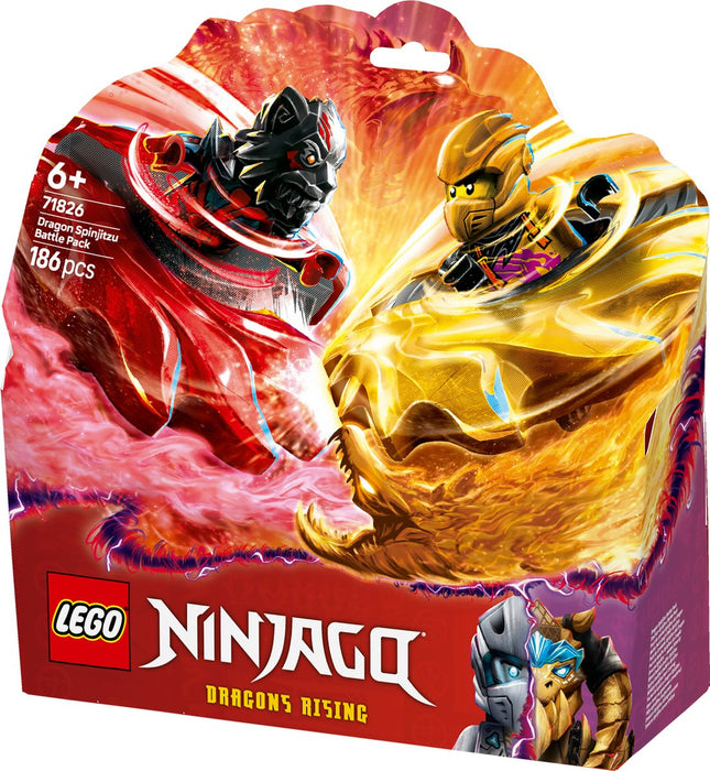 LEGO Ninjago Spinjitzu Drakenstrijdpakket actie - 71826