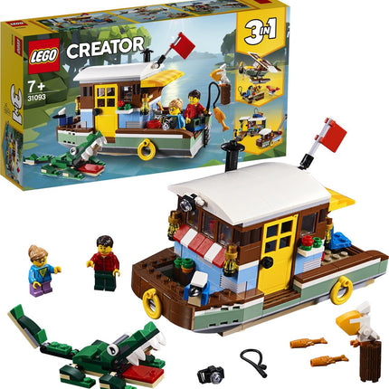 Lego Creator Woonboot aan de Rivier - 31093