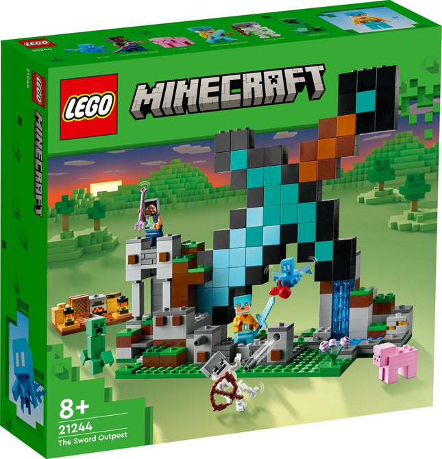 LEGO Minecraft Uitvalbasis Zwaard - 21244