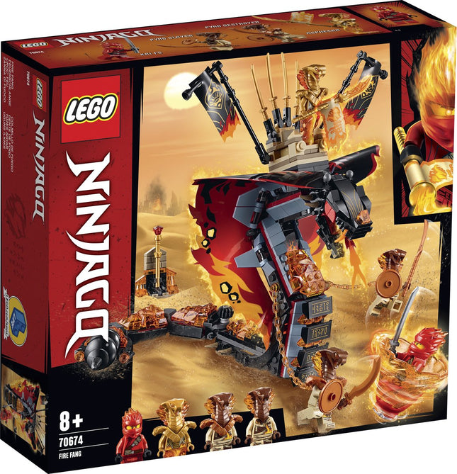 LEGO Ninjago Vuurtand - 70674