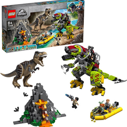 LEGO Jurassic World T. Rex vs Dino-Mech Battle - 75938