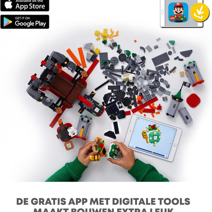 LEGO Super Mario Uitbreidingsset Eindbaasgevecht op Bowsers Kasteel - 71369