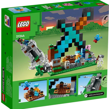 LEGO Minecraft Uitvalbasis Zwaard - 21244