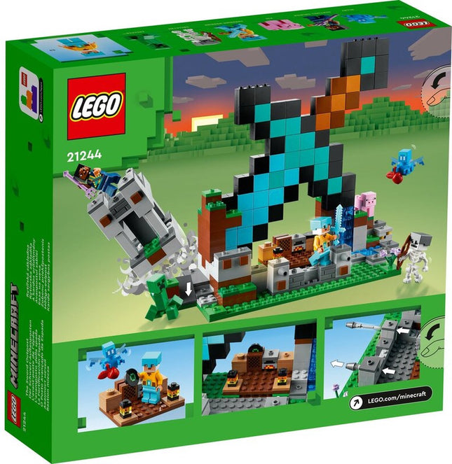 LEGO Minecraft Uitvalbasis Zwaard - 21244