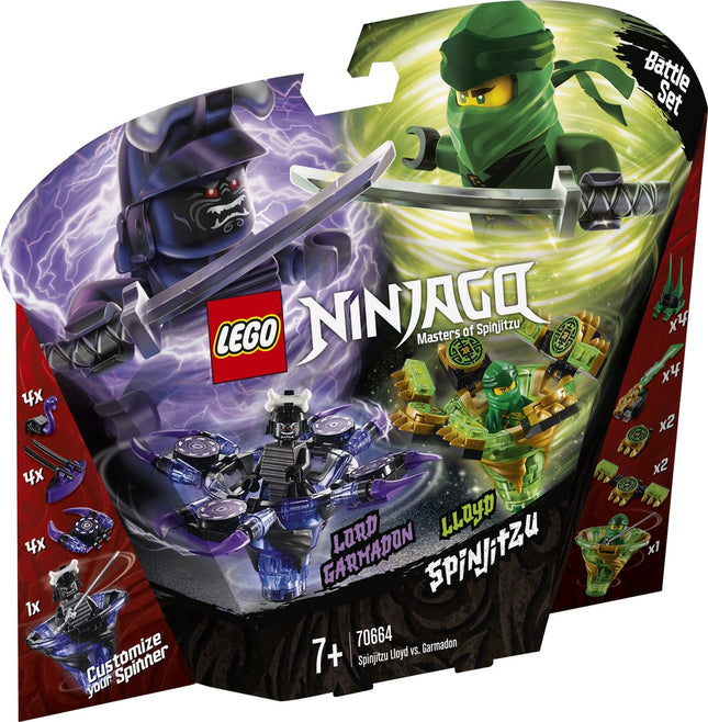 LEGO Ninjago Spinjitzu Lloyd vs. Garmadon - 70664