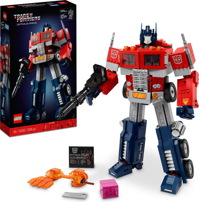 LEGO Iconic Optimus Prime Transformers 2-in-1 Modelbouw - 10302