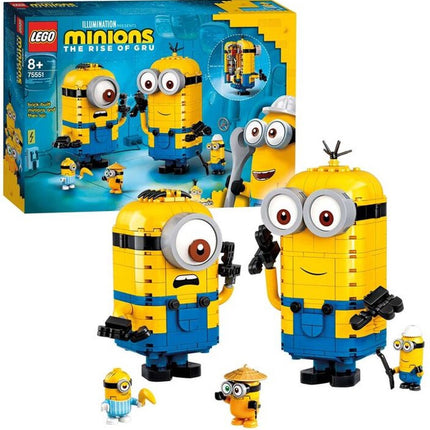 LEGO Iconic Minions-figuren van Stenen en hun Schuilplaats - 75551