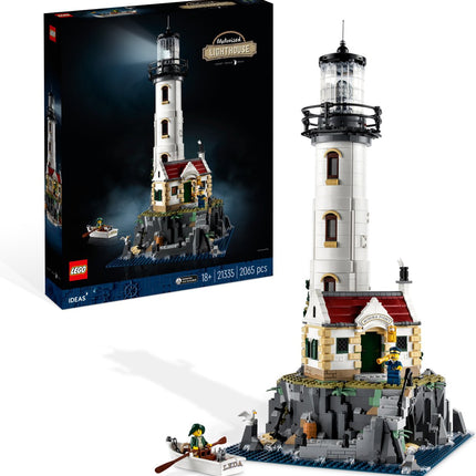 LEGO Ideas Gemotoriseerde vuurtoren met Lichtjes - 21335