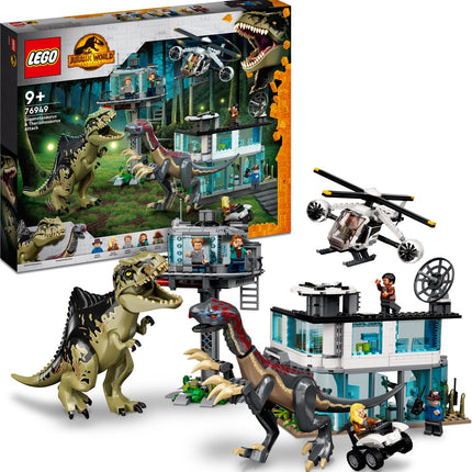 LEGO Jurassic World liganotosaurus & Therizinosaurus Aanval - 76949