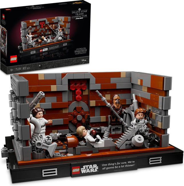 LEGO Death Star Afvalpers diorama - 75339