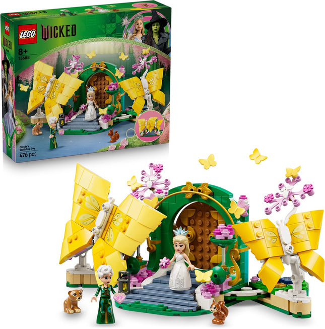 LEGO Wicked Glinda's Trouwdag, Vlinderspeelgoed - 75688
