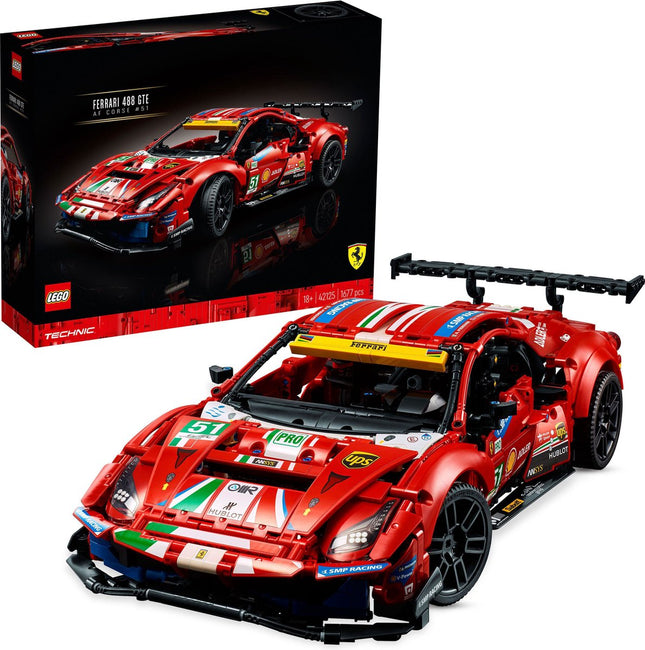 LEGO Technic Ferrari 488 GTE AF Corse #51 - 42125