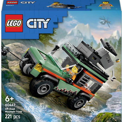 LEGO City 4x4 Terreinwagen Voor in de Bergen - 60447
