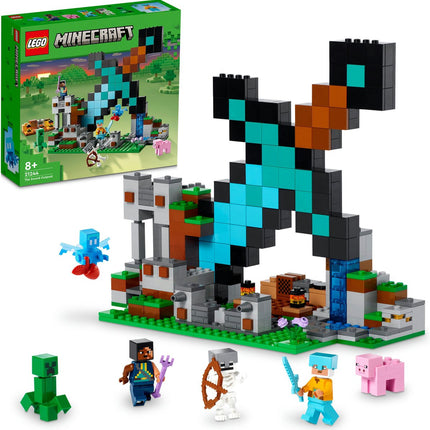 LEGO Minecraft Uitvalbasis Zwaard - 21244