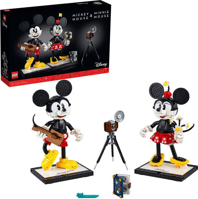 LEGO Disney - Mickey Mouse & Minnie Mouse Buildable Characters - 43179
