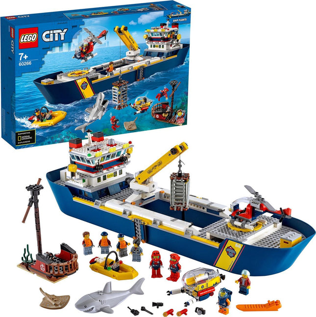 LEGO City Oceaan Onderzoeksschip - 60266