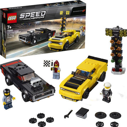 LEGO Speed Champions 2018 Dodge Challenger SRT Demon and 1970 - 75893
