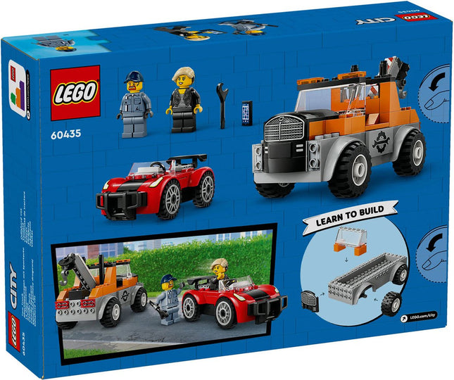 LEGO City Sleepwagen en Sportautoreparatie - 60435