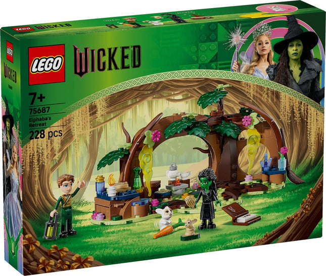 LEGO Wicked Elphaba's Schuilhut Bouwset voor Kinderen - 75687