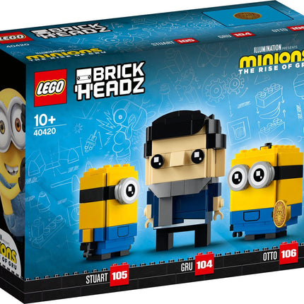 LEGO BrickHeadz Gru, Stuart en Otto - 40420