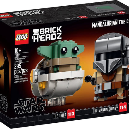 LEGO BrickHeadz Star Wars De Mandalorian en het Kind - 75317
