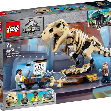 LEGO Jurassic World Tentoonstelling Dinosaurusfossiel van T-Rex - 76940