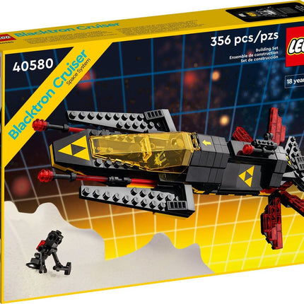 Lego Iconic Blacktron Cruiser Space System - 40580