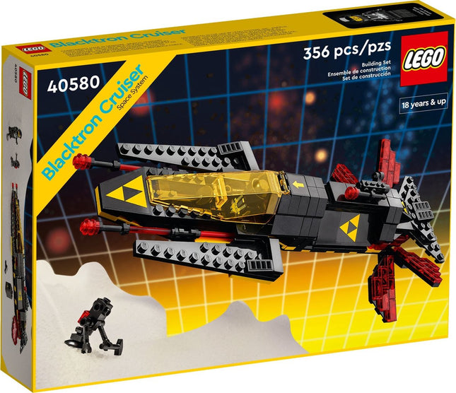Lego Iconic Blacktron Cruiser Space System - 40580