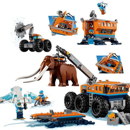 LEGO City Arctic Mobiele Onderzoeksbasis op de Noordpool - 60195