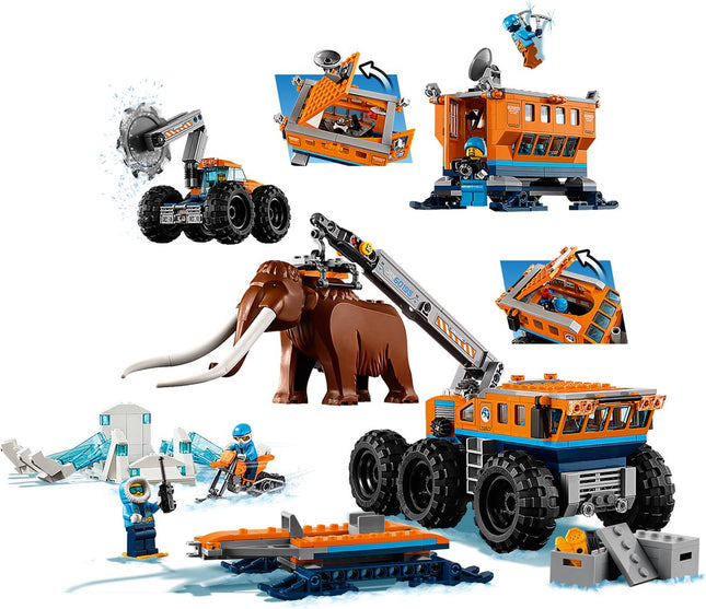 LEGO City Arctic Mobiele Onderzoeksbasis op de Noordpool - 60195