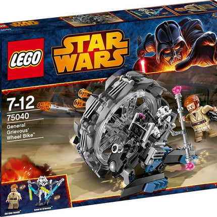 Lego Star Wars General Grievous Wheel Bike - 75040