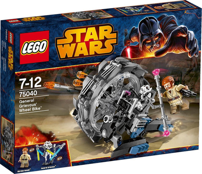 Lego Star Wars General Grievous Wheel Bike - 75040