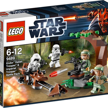 Lego Star Wars Endor Rebel Trooper & Imperial Trooper Battle Pack - 9489