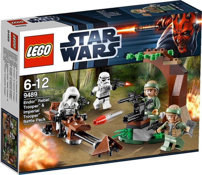 Lego Star Wars Endor Rebel Trooper & Imperial Trooper Battle Pack - 9489