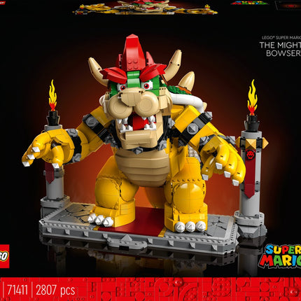 LEGO Super Mario De machtige Bowser, Bouwbaar 3D Model - 71411