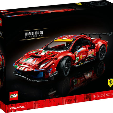 LEGO Technic Ferrari 488 GTE AF Corse #51 - 42125