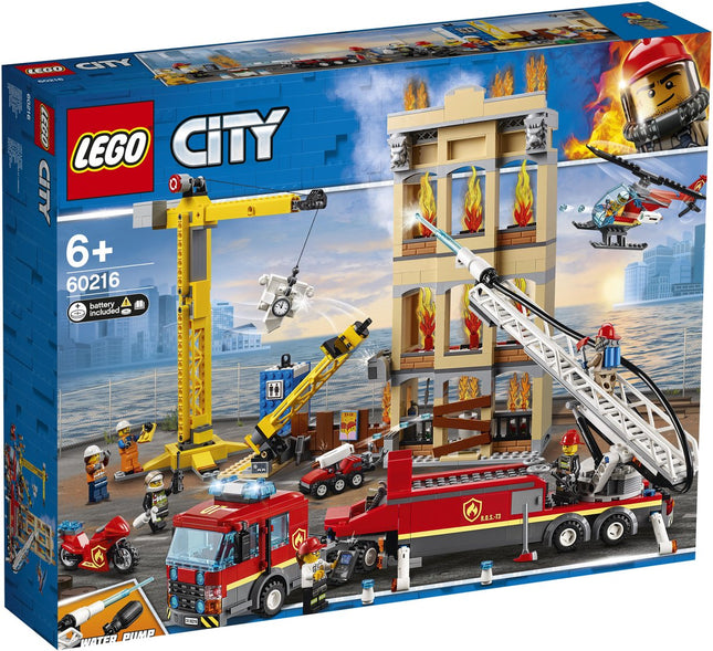 LEGO City Downtown Fire Brigade - 60216