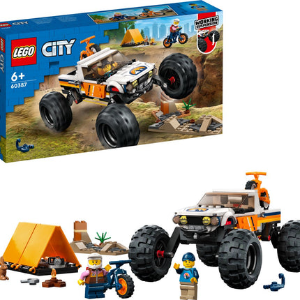 LEGO City 4x4 Terreinwagen avonturen - 60387