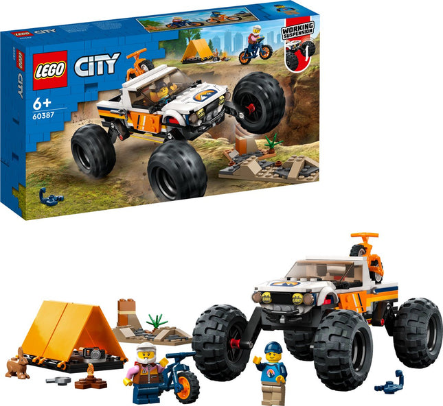 LEGO City 4x4 Terreinwagen avonturen - 60387