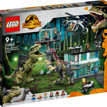 LEGO Jurassic World liganotosaurus & Therizinosaurus Aanval - 76949