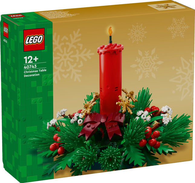 LEGO Iconic Kersttafeldecoratie - 40743