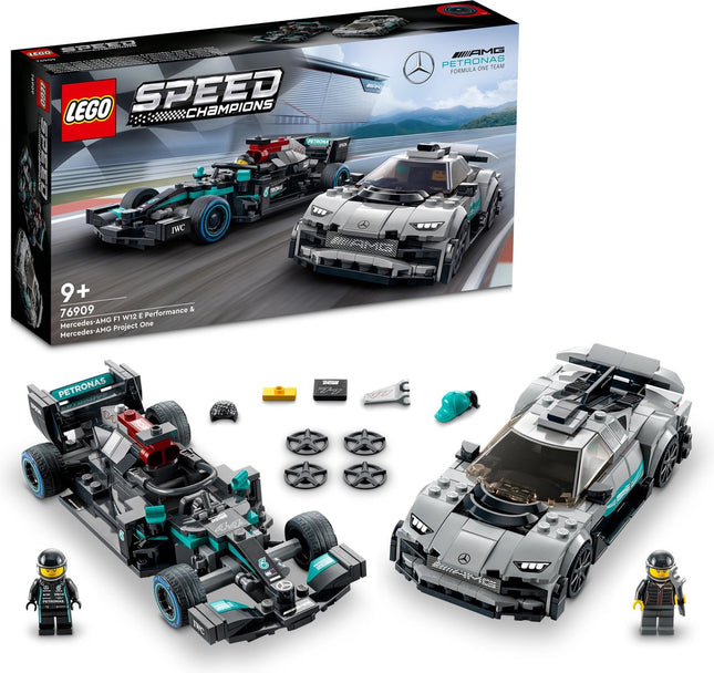 LEGO Speed Champions Mercedes-AMG 2 Auto's set - 76909