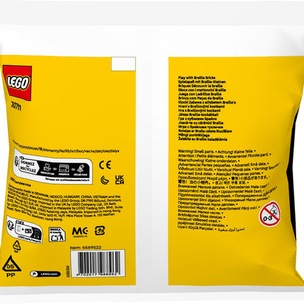 LEGO Iconic Braille Bricks Spelen met Braillestenen - 30711