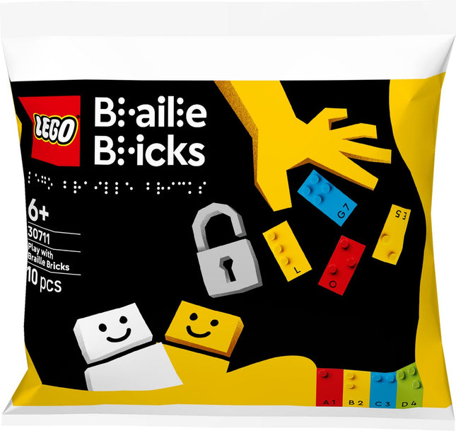 LEGO Iconic Braille Bricks Spelen met Braillestenen - 30711