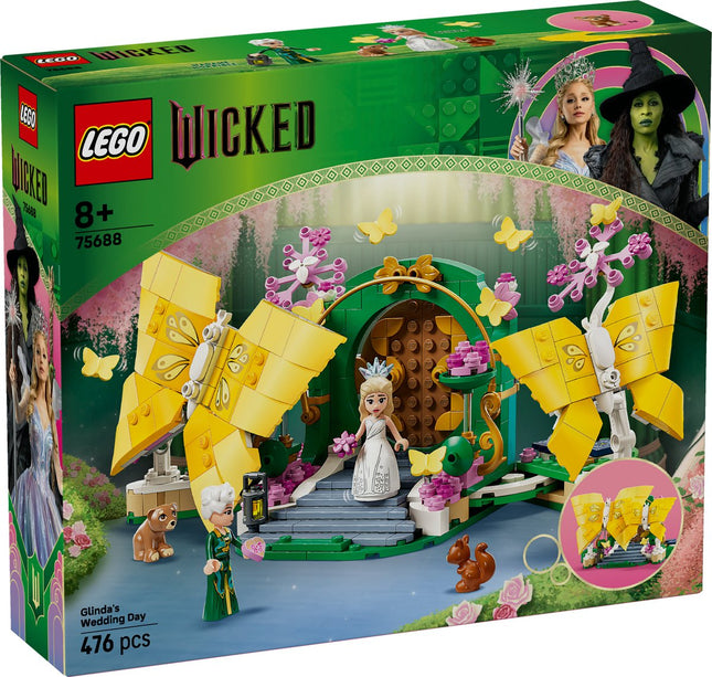 LEGO Wicked Glinda's Trouwdag, Vlinderspeelgoed - 75688