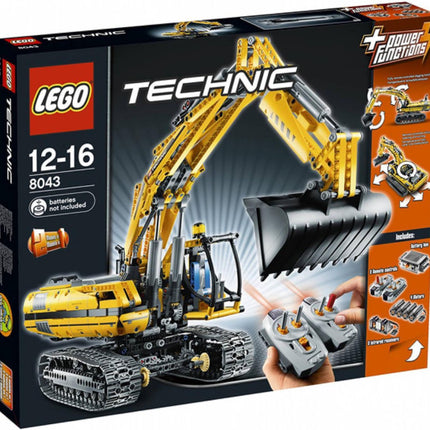 LEGO Technic Graafmachine Met Motor - 8043