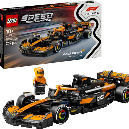 Lego Speed Champions McLaren F1 Team MCL38 racewagen Set - 77251
