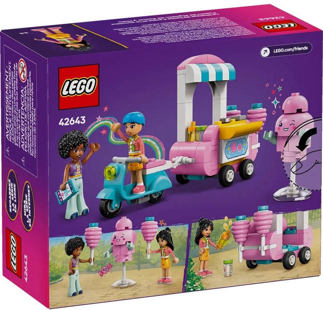 LEGO Friends Suikerspinkraan en Scooter Set - 42643